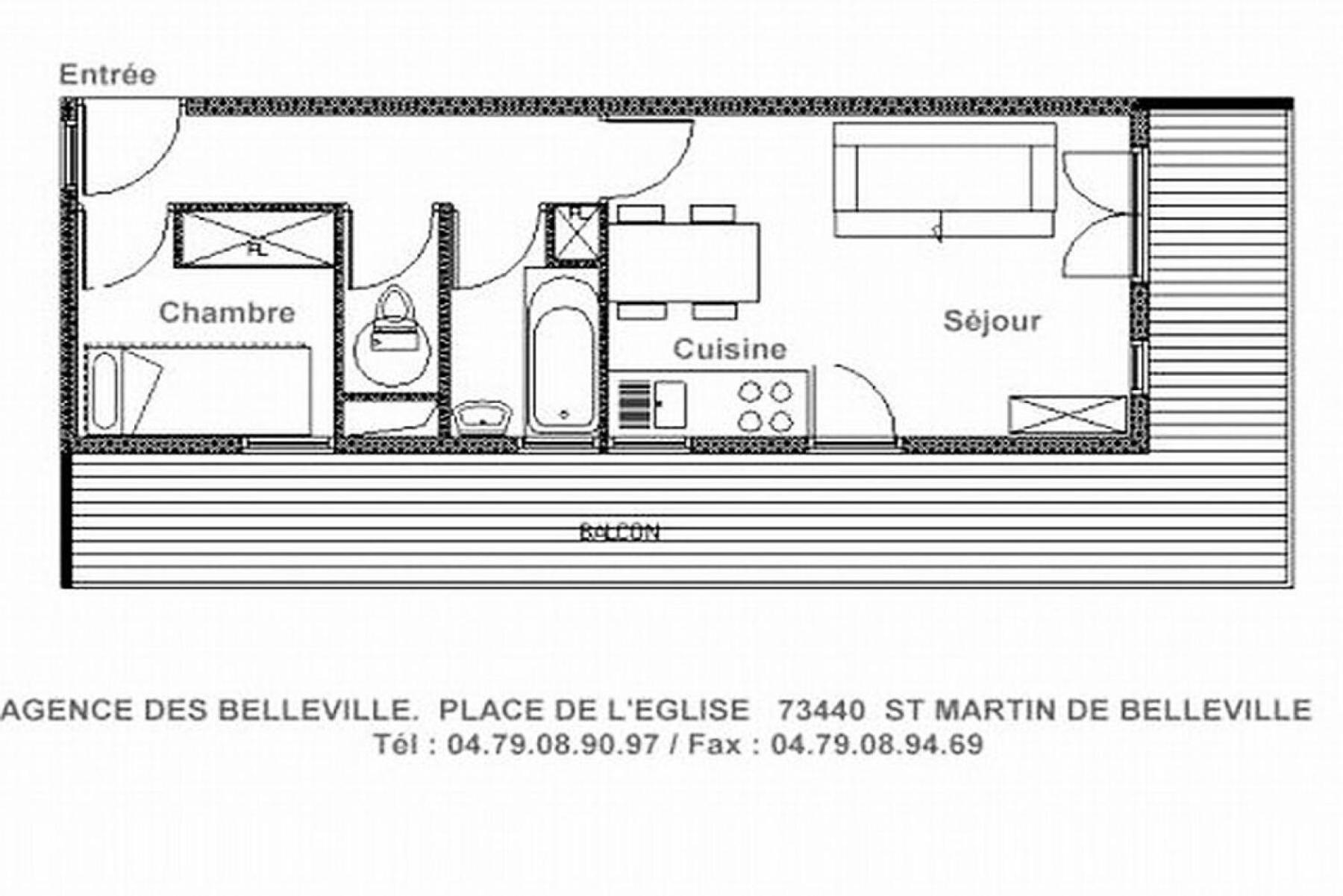 Residence Hors Piste - Appartement Lumineux - Au Pied Des Pistes - Balcon Mae-3594 Сен-Мартен-дьо-Белвил Екстериор снимка